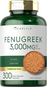 Carlyle Fenugreek Capsules 3000 mg